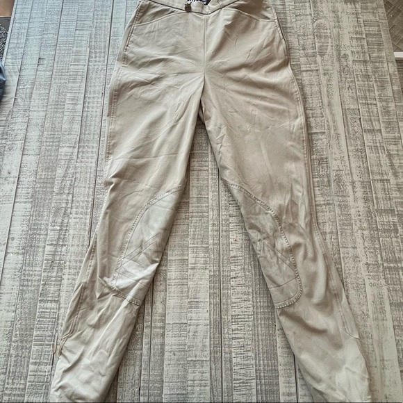 PIKEUR Women’s THE WINNER Knee Patch Breeches Khaki Riding Equestrian Pants - Picture 9 of 9